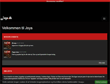 Tablet Screenshot of joys.dk